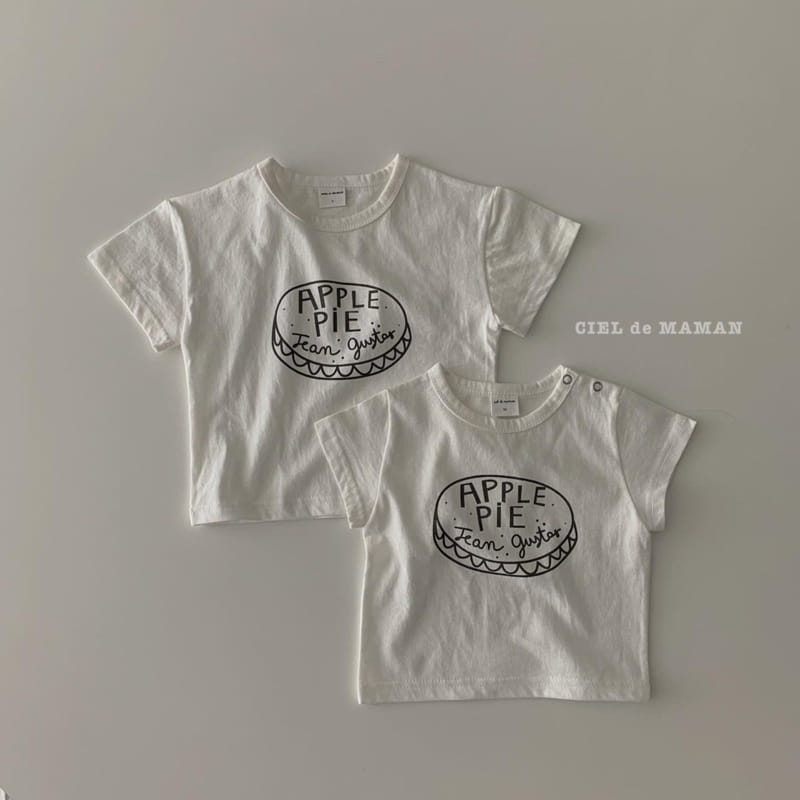 CIEL DE MAMAN - Korean Children Fashion - #Kfashion4kids - Apple Pie Tee - 2