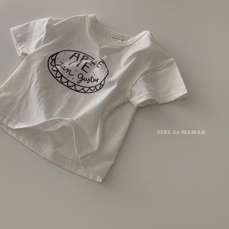 CIEL DE MAMAN - Korean Children Fashion - #Kfashion4kids - Apple Pie Tee - 4