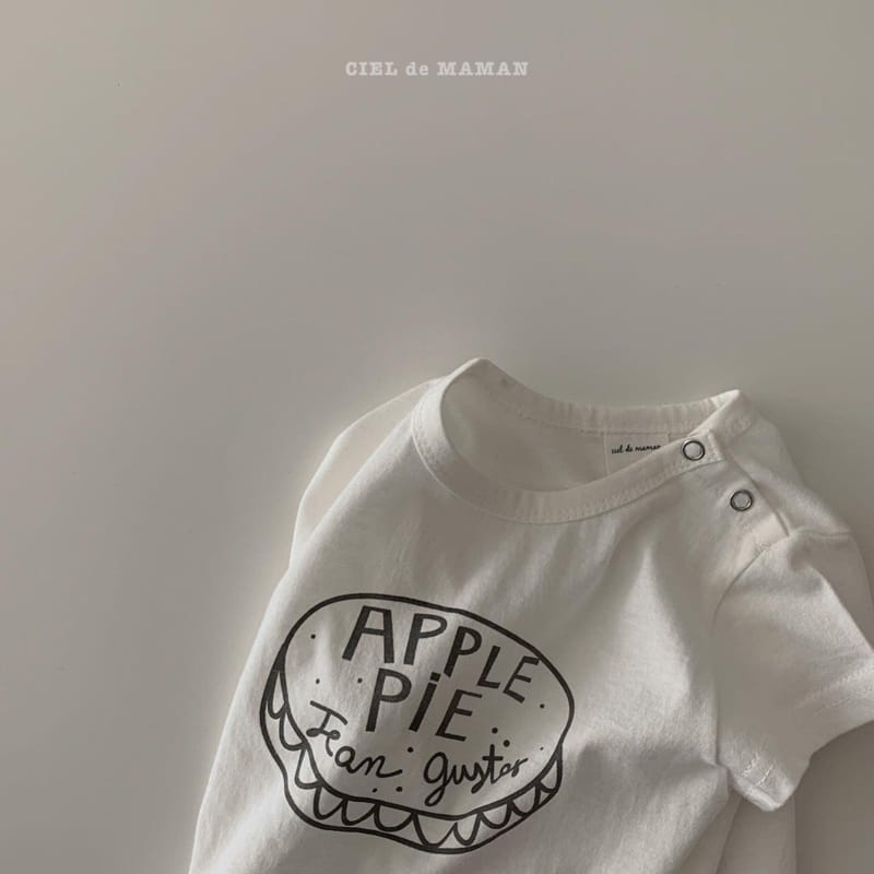 CIEL DE MAMAN - Korean Children Fashion - #Kfashion4kids - Apple Pie Tee - 5