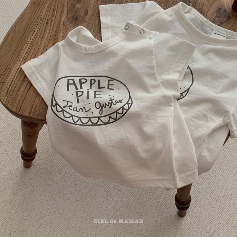 CIEL DE MAMAN - Korean Children Fashion - #Kfashion4kids - Apple Pie Tee - 8