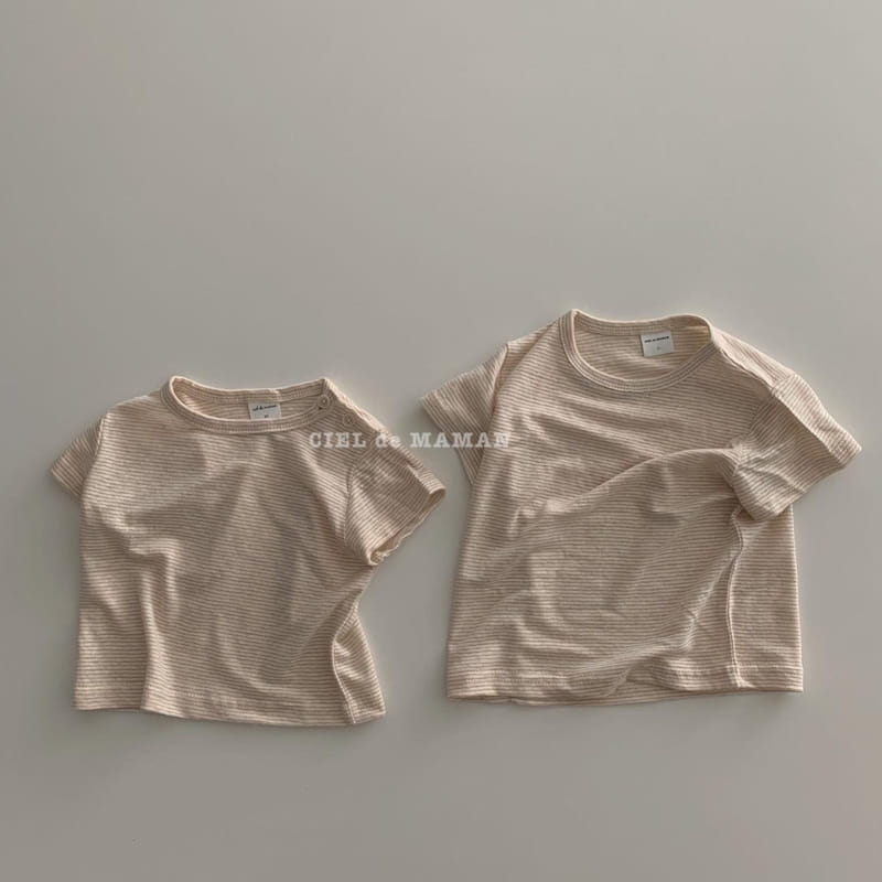 CIEL DE MAMAN - Korean Children Fashion - #Kfashion4kids - Stripes Tee - 4