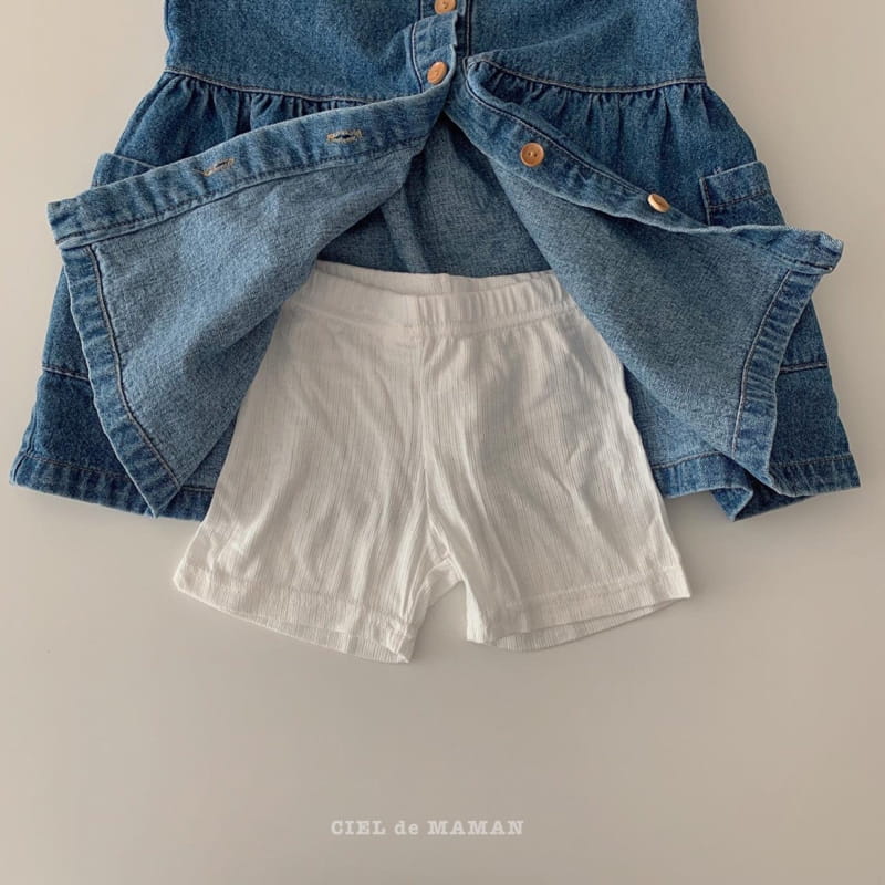 CIEL DE MAMAN - Korean Children Fashion - #Kfashion4kids - Summer Short Leggings - 4