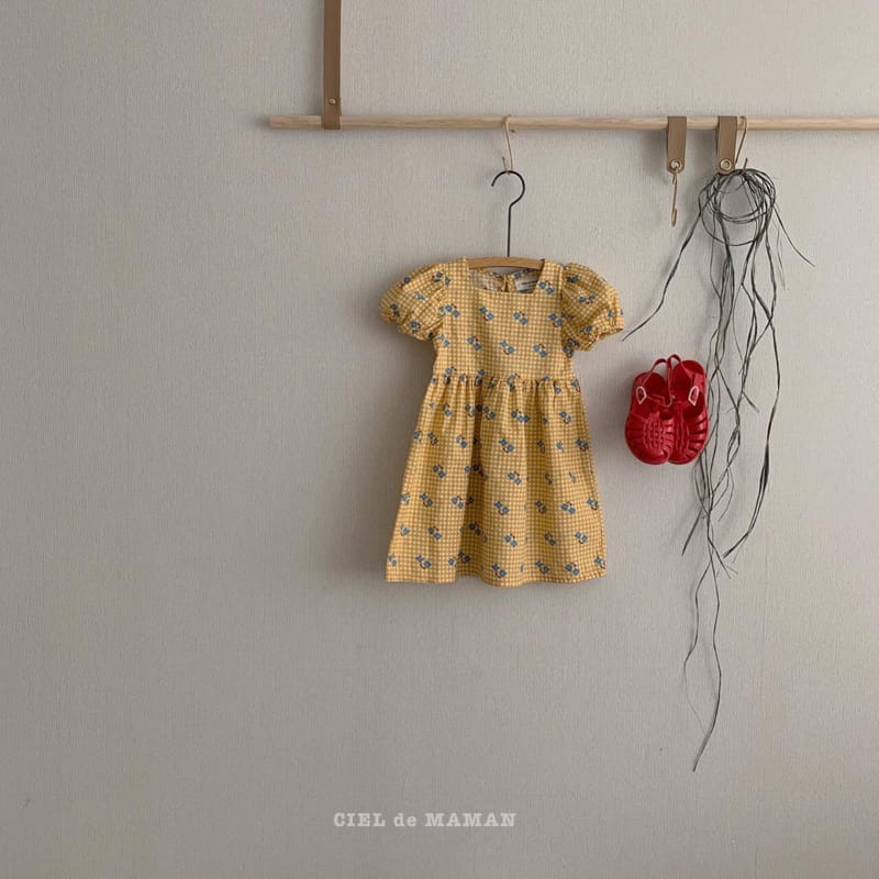 CIEL DE MAMAN - Korean Children Fashion - #Kfashion4kids - Flower Maxi One-piece - 10