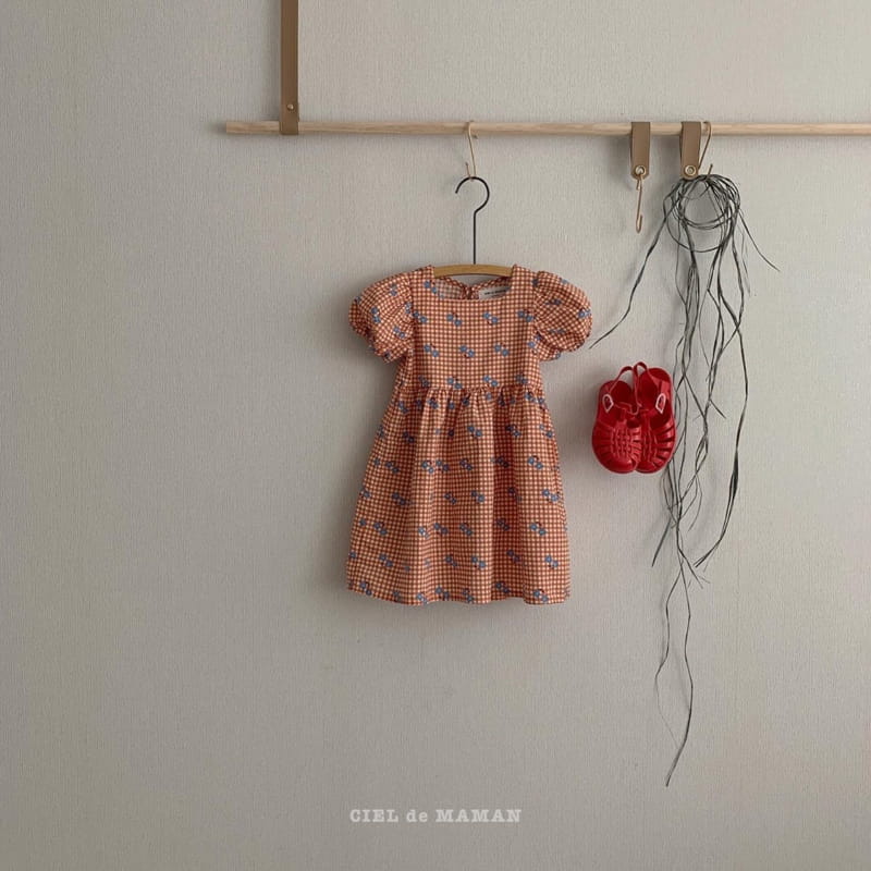 CIEL DE MAMAN - Korean Children Fashion - #Kfashion4kids - Flower Maxi One-piece - 8