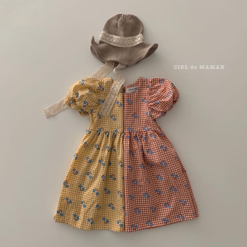 CIEL DE MAMAN - Korean Children Fashion - #Kfashion4kids - Flower Maxi One-piece - 9