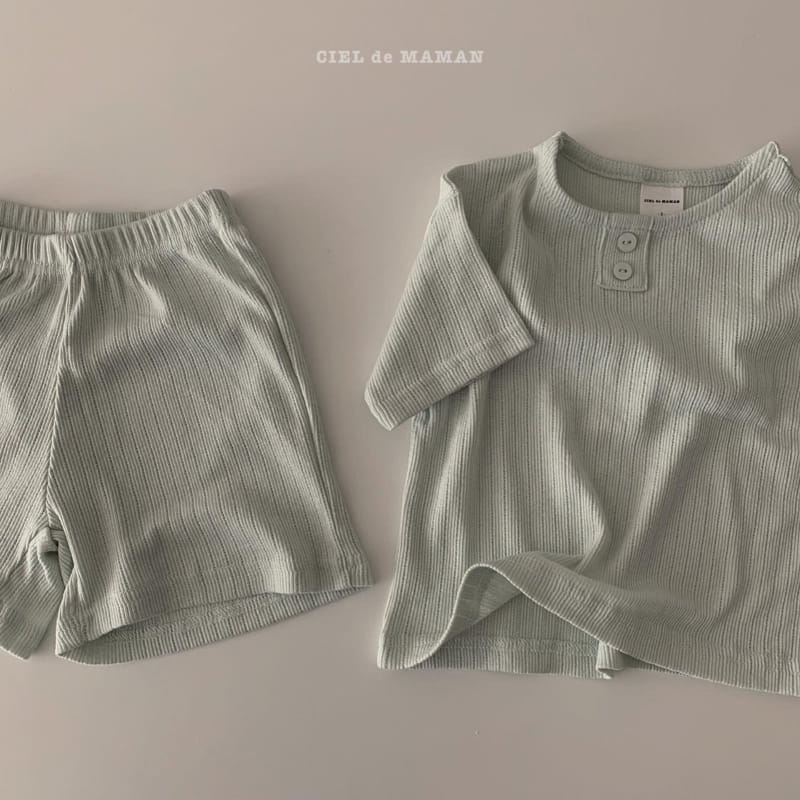 CIEL DE MAMAN - Korean Children Fashion - #Kfashion4kids - Jacquard Top Bottom Set - 10