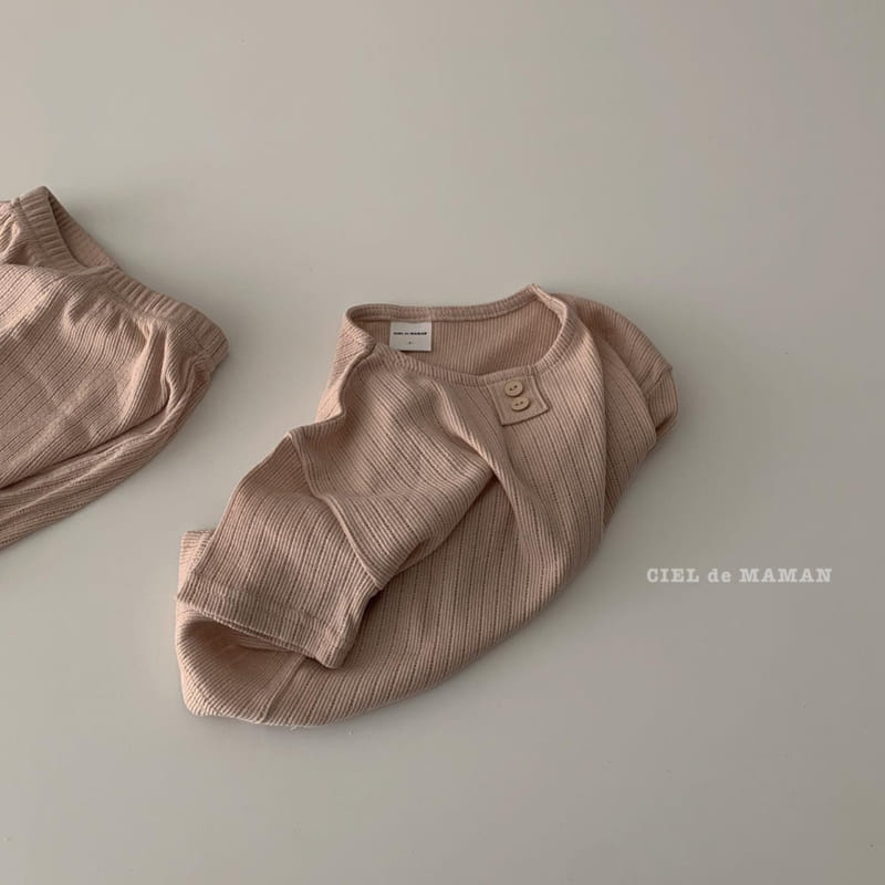 CIEL DE MAMAN - Korean Children Fashion - #Kfashion4kids - Jacquard Top Bottom Set - 8