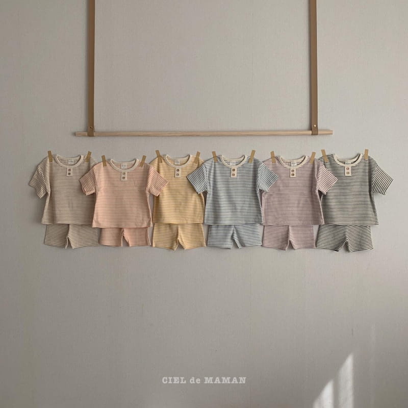 CIEL DE MAMAN - Korean Children Fashion - #Kfashion4kids - Macaroon String Sleeveless Bodysuit - 11
