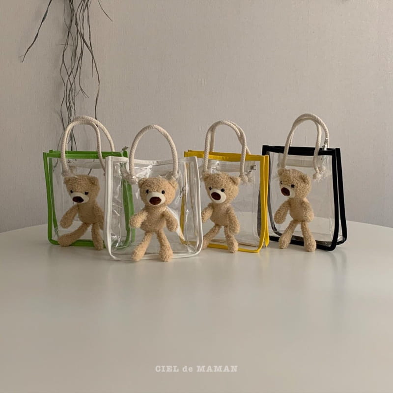 CIEL DE MAMAN - Korean Children Fashion - #Kfashion4kids - PVC Bear Bag - 11