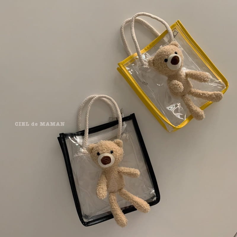 CIEL DE MAMAN - Korean Children Fashion - #Kfashion4kids - PVC Bear Bag - 4