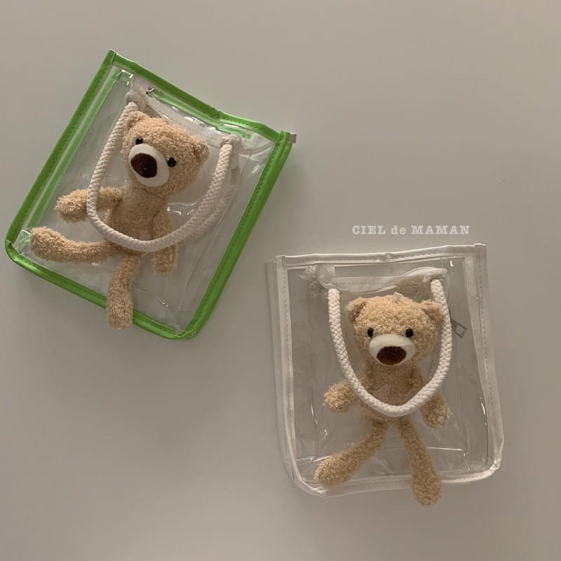 CIEL DE MAMAN - Korean Children Fashion - #Kfashion4kids - PVC Bear Bag - 5