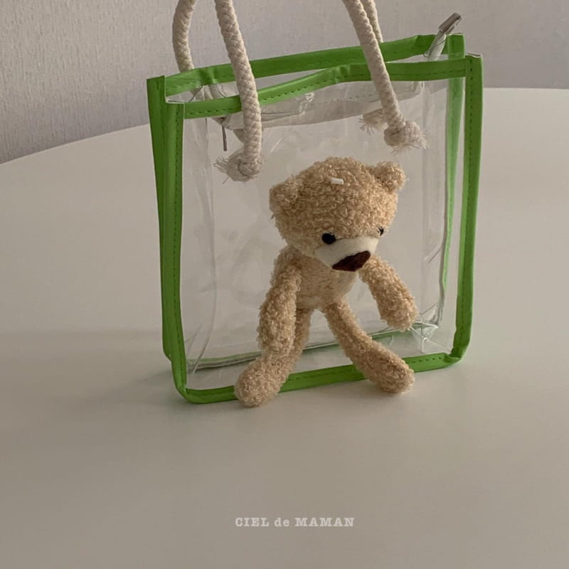 CIEL DE MAMAN - Korean Children Fashion - #Kfashion4kids - PVC Bear Bag - 8