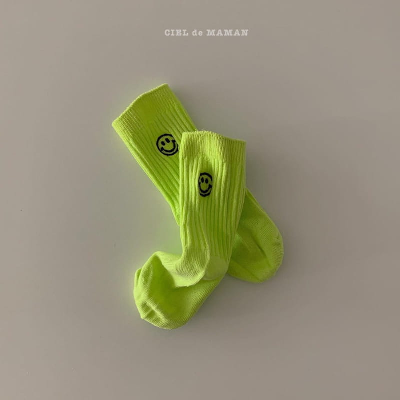 CIEL DE MAMAN - Korean Children Fashion - #Kfashion4kids - Neon Socks - 5