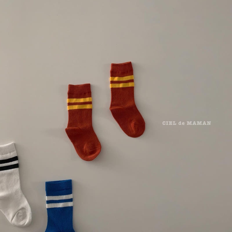 CIEL DE MAMAN - Korean Children Fashion - #Kfashion4kids - Stripes Knee Socks - 11