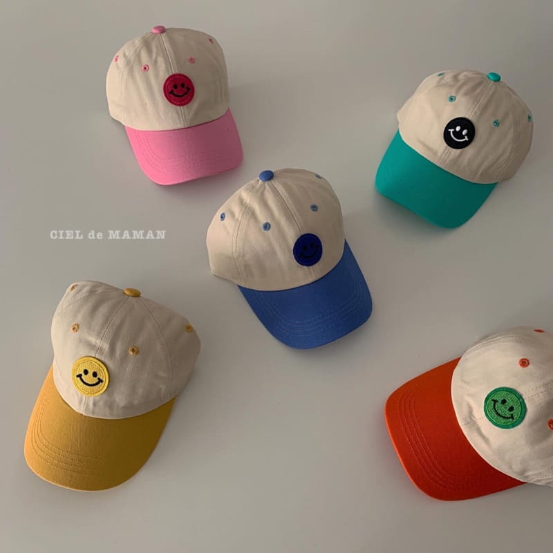 CIEL DE MAMAN - Korean Children Fashion - #Kfashion4kids - Color Patch Ball Cap
