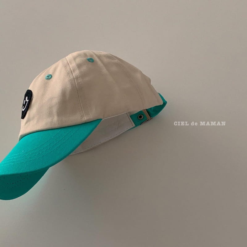 CIEL DE MAMAN - Korean Children Fashion - #Kfashion4kids - Color Patch Ball Cap - 6