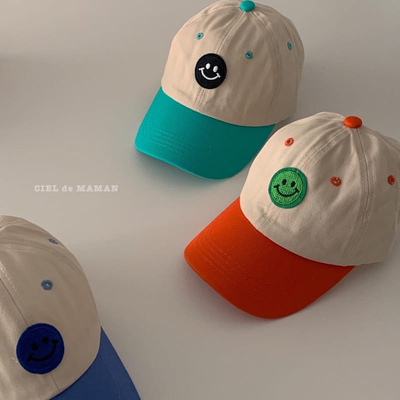 CIEL DE MAMAN - Korean Children Fashion - #Kfashion4kids - Color Patch Ball Cap - 8