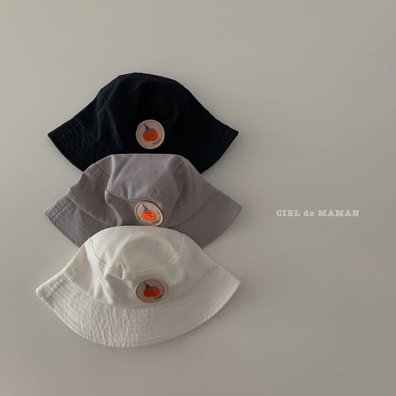 CIEL DE MAMAN - Korean Children Fashion - #Kfashion4kids - Patch Bucket Hat