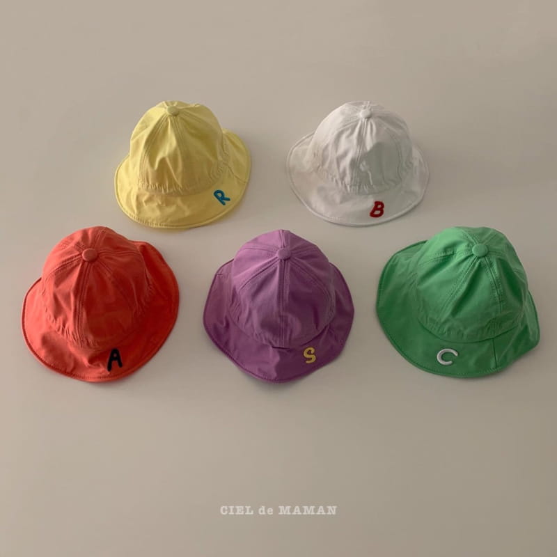 CIEL DE MAMAN - Korean Children Fashion - #Kfashion4kids - Alphabet Bucket Hat - 11