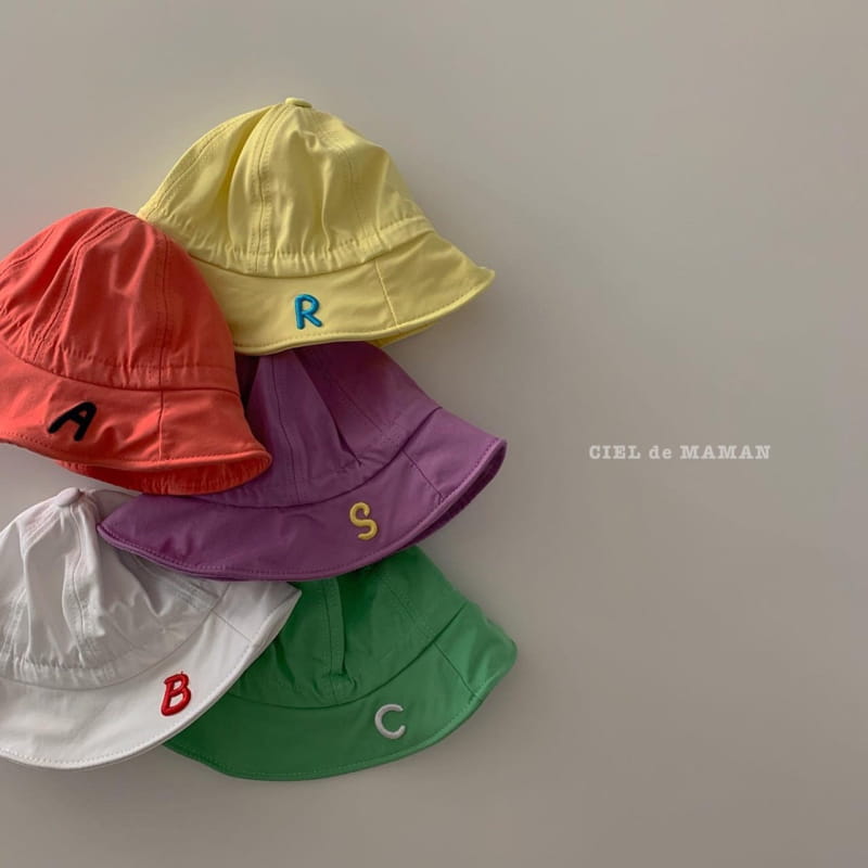 CIEL DE MAMAN - Korean Children Fashion - #Kfashion4kids - Alphabet Bucket Hat - 2