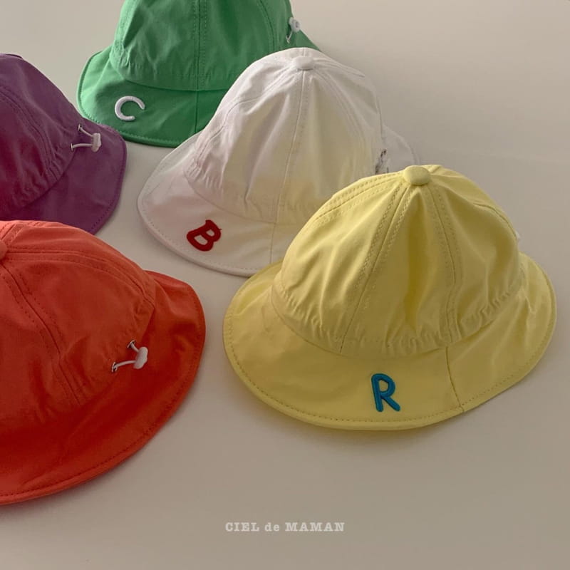 CIEL DE MAMAN - Korean Children Fashion - #Kfashion4kids - Alphabet Bucket Hat - 7