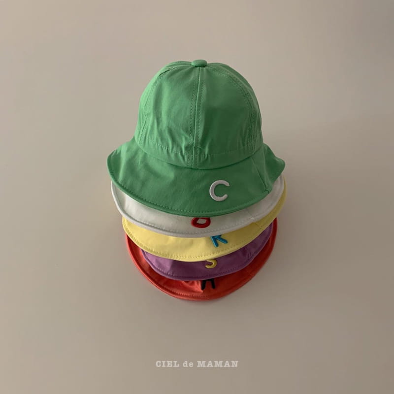 CIEL DE MAMAN - Korean Children Fashion - #Kfashion4kids - Alphabet Bucket Hat - 8