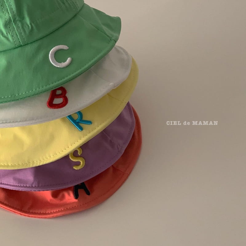 CIEL DE MAMAN - Korean Children Fashion - #Kfashion4kids - Alphabet Bucket Hat - 9