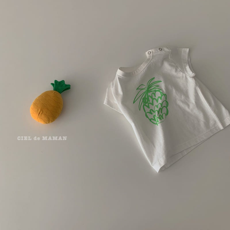 CIEL DE MAMAN - Korean Children Fashion - #Kfashion4kids - Pineapple Tee - 2