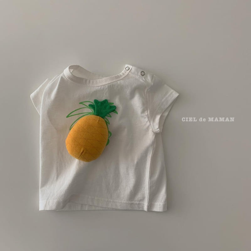 CIEL DE MAMAN - Korean Children Fashion - #Kfashion4kids - Pineapple Tee - 7