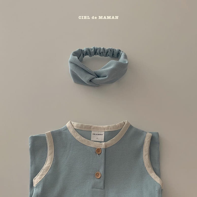 CIEL DE MAMAN - Korean Children Fashion - #Kfashion4kids - Waffle Turban - 6