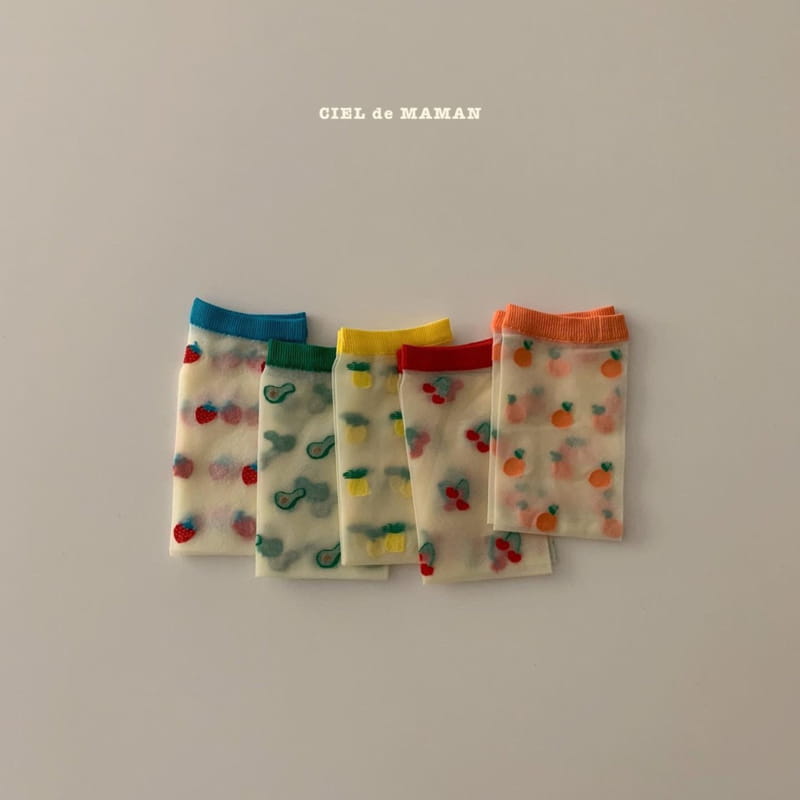 CIEL DE MAMAN - Korean Children Fashion - #Kfashion4kids - See Through Knee Socks