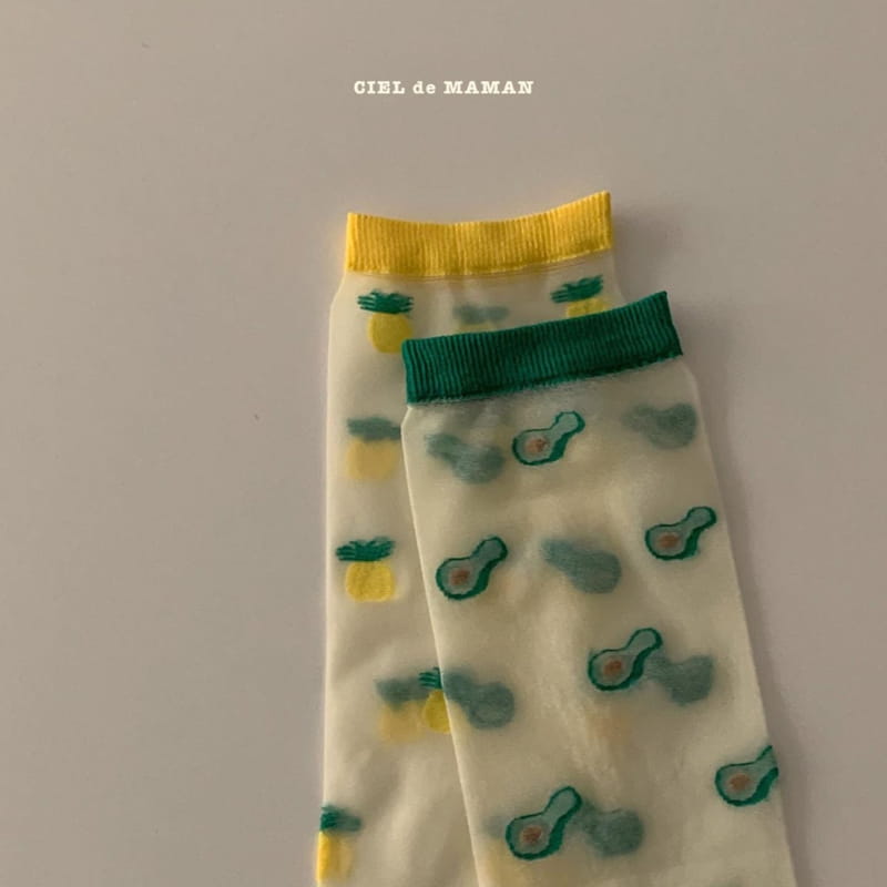 CIEL DE MAMAN - Korean Children Fashion - #Kfashion4kids - See Through Knee Socks - 4