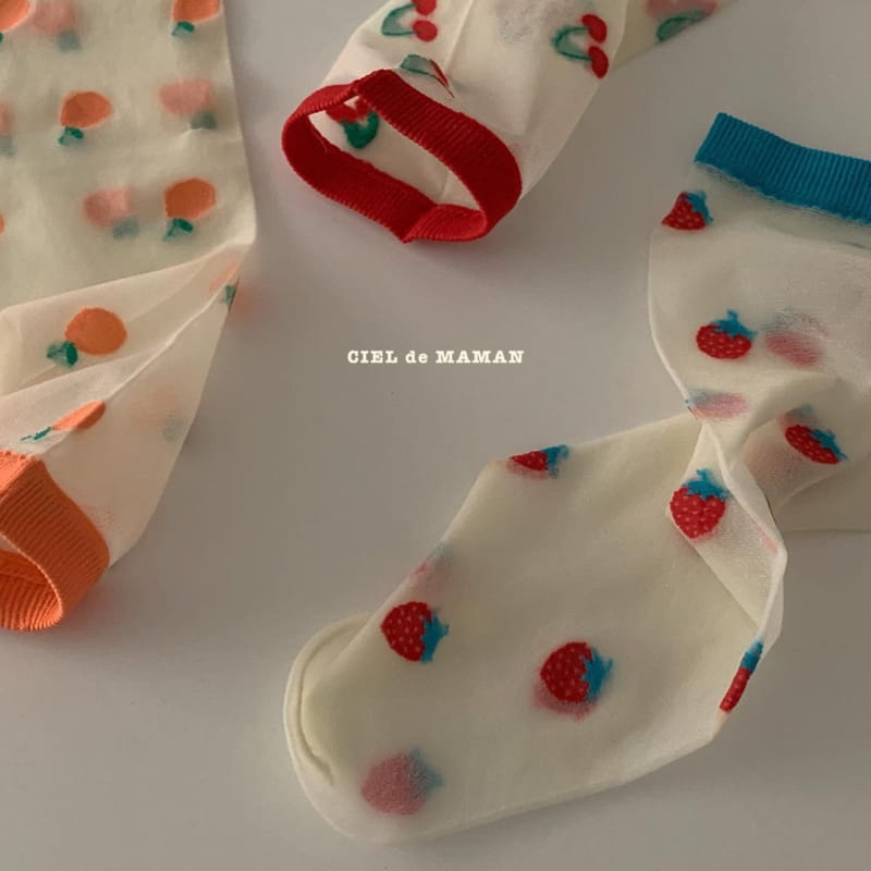CIEL DE MAMAN - Korean Children Fashion - #Kfashion4kids - See Through Knee Socks - 5