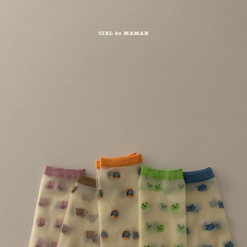 CIEL DE MAMAN - Korean Children Fashion - #Kfashion4kids - See Through Knee Socks - 7