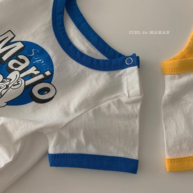 CIEL DE MAMAN - Korean Children Fashion - #Kfashion4kids - Mario Bodysuit - 11
