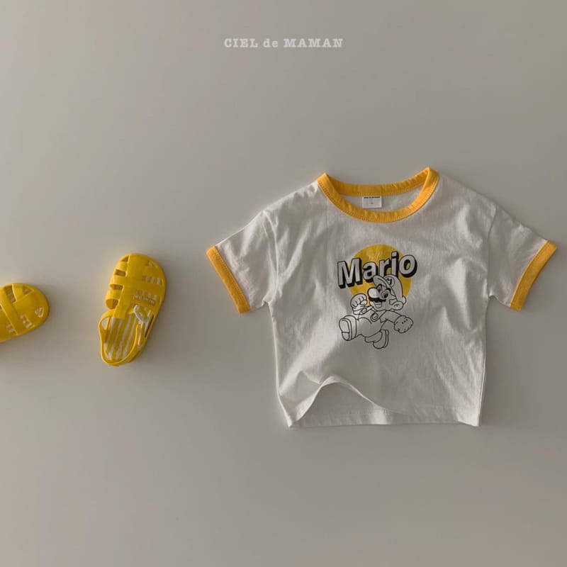 CIEL DE MAMAN - Korean Children Fashion - #Kfashion4kids - Mario Bodysuit - 4
