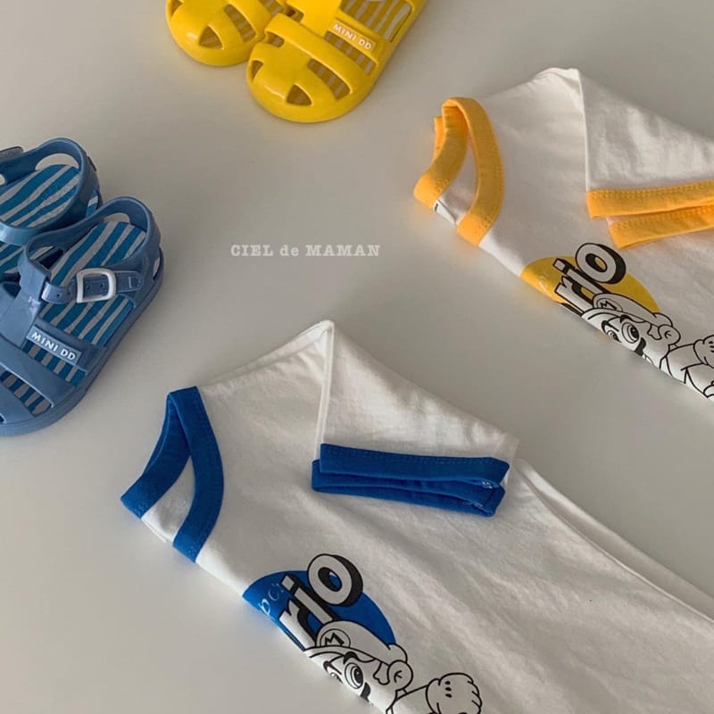 CIEL DE MAMAN - Korean Children Fashion - #Kfashion4kids - Mario Tee - 10