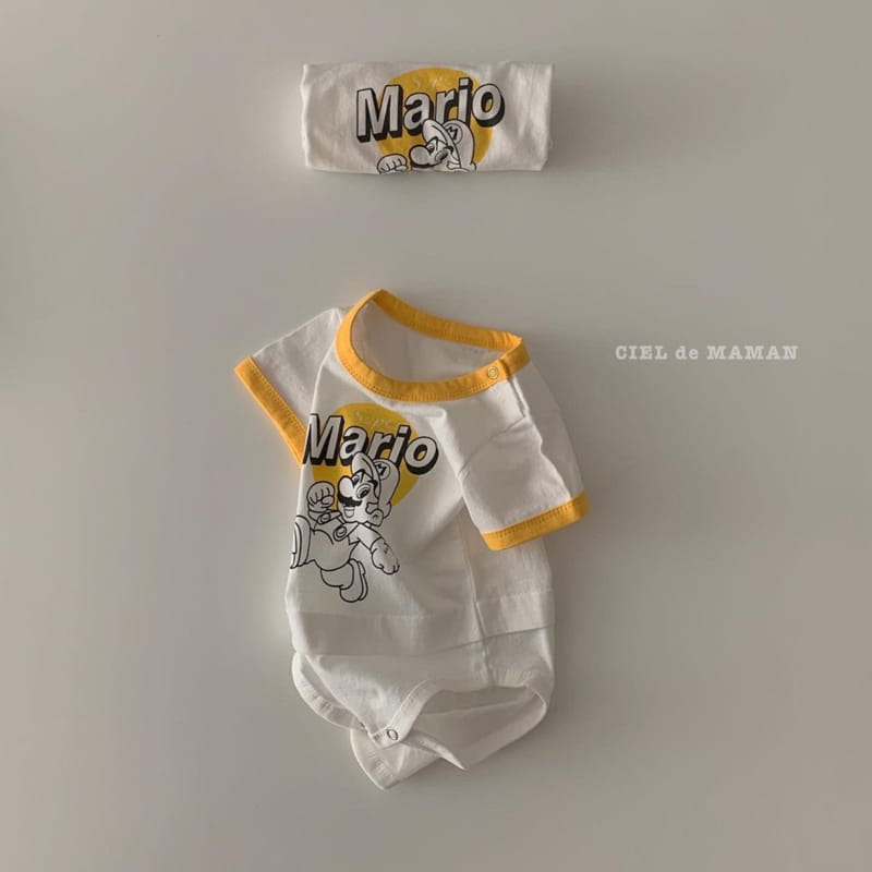CIEL DE MAMAN - Korean Children Fashion - #Kfashion4kids - Mario Tee - 3