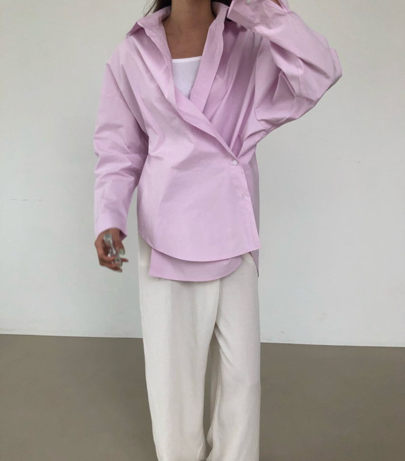 COCO J - Korean Women Fashion - #Kfashion - Similar Two Way Shirt - 7