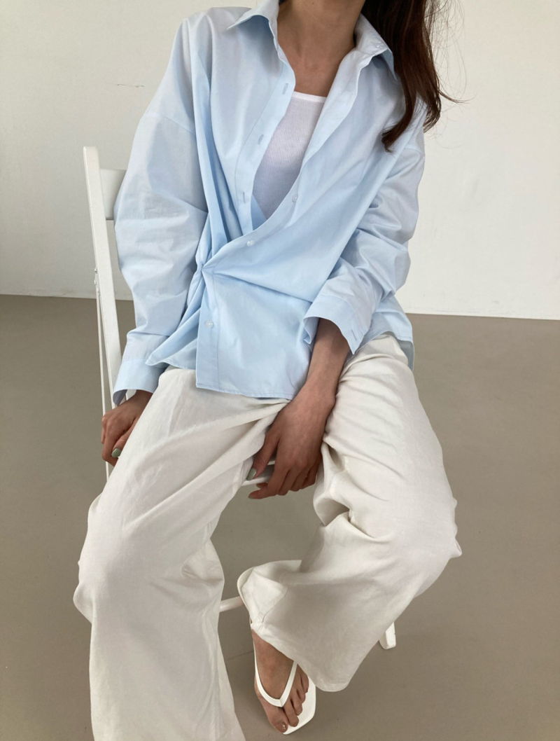 COCO J - Korean Women Fashion - #Kfashion - Similar Two Way Shirt - 8