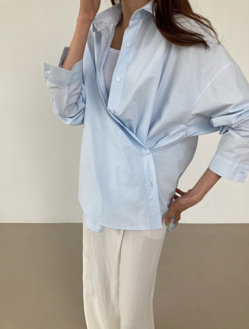COCO J - Korean Women Fashion - #Kfashion - Similar Two Way Shirt - 9