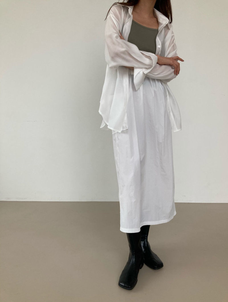 COCO J - Korean Women Fashion - #Kfashion - Hiber Basrak Skirt - 6