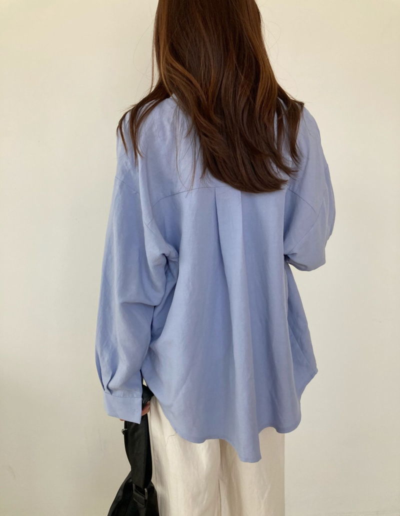 COCO J - Korean Women Fashion - #Kfashion - Theory Linen Shirt - 9