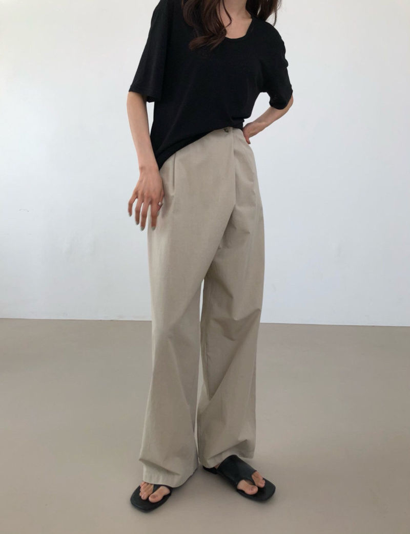 COCO J - Korean Women Fashion - #Kfashion - Aiden Wrap Pants - 11