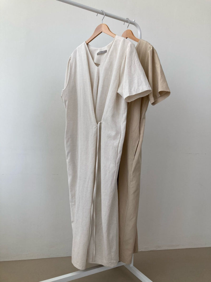 COCO J - Korean Women Fashion - #Kfashion - Mild Wrap One-piece