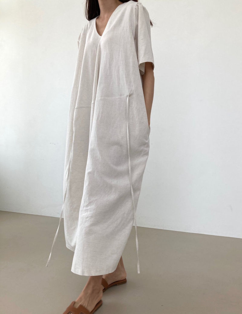 COCO J - Korean Women Fashion - #Kfashion - Mild Wrap One-piece - 11
