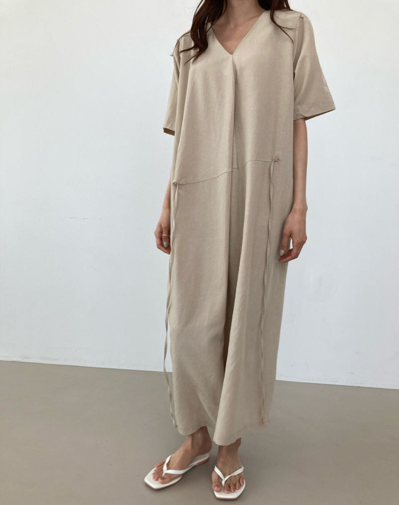 COCO J - Korean Women Fashion - #Kfashion - Mild Wrap One-piece - 9