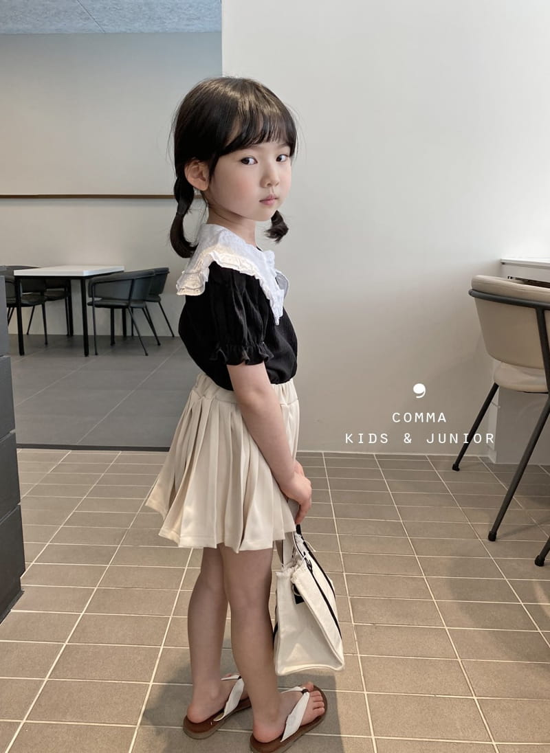 COMMA - Korean Children Fashion - #Kfashion4kids - Double Collar Blouse - 10