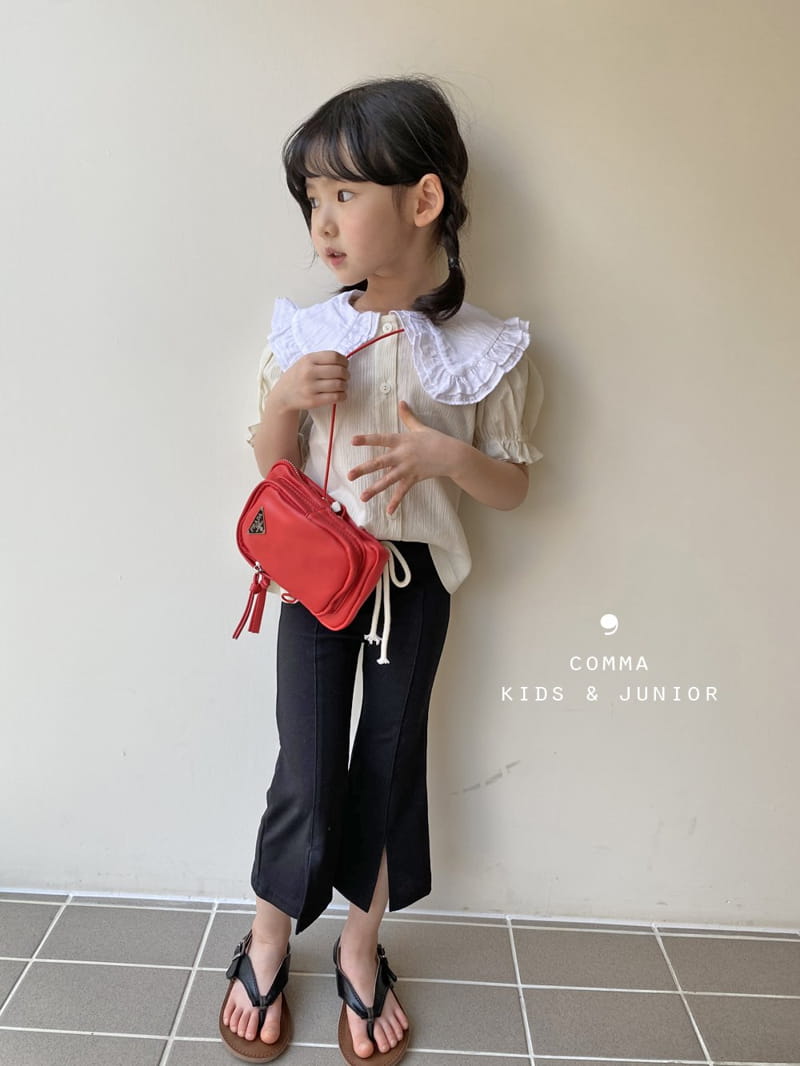COMMA - Korean Children Fashion - #Kfashion4kids - Double Collar Blouse - 7