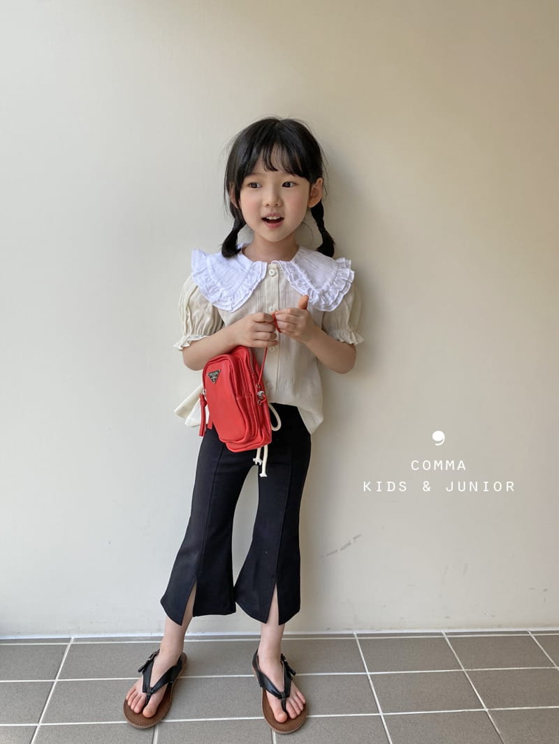 COMMA - Korean Children Fashion - #Kfashion4kids - Double Collar Blouse - 8